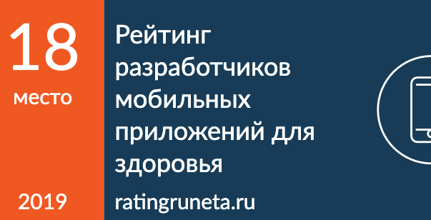 Рейтинг разработчиков мобильных приложений для здоровья