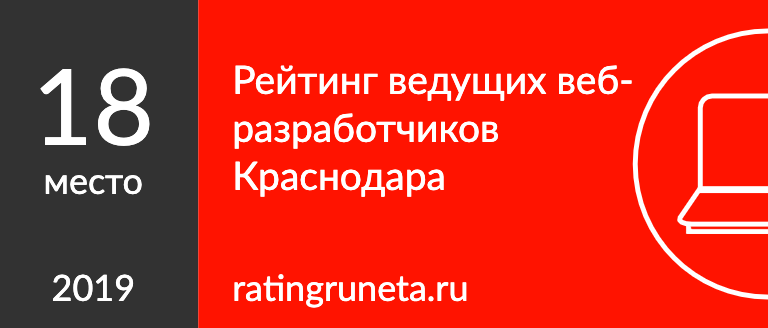 Рейтинг ведущих веб-разработчиков Краснодара
